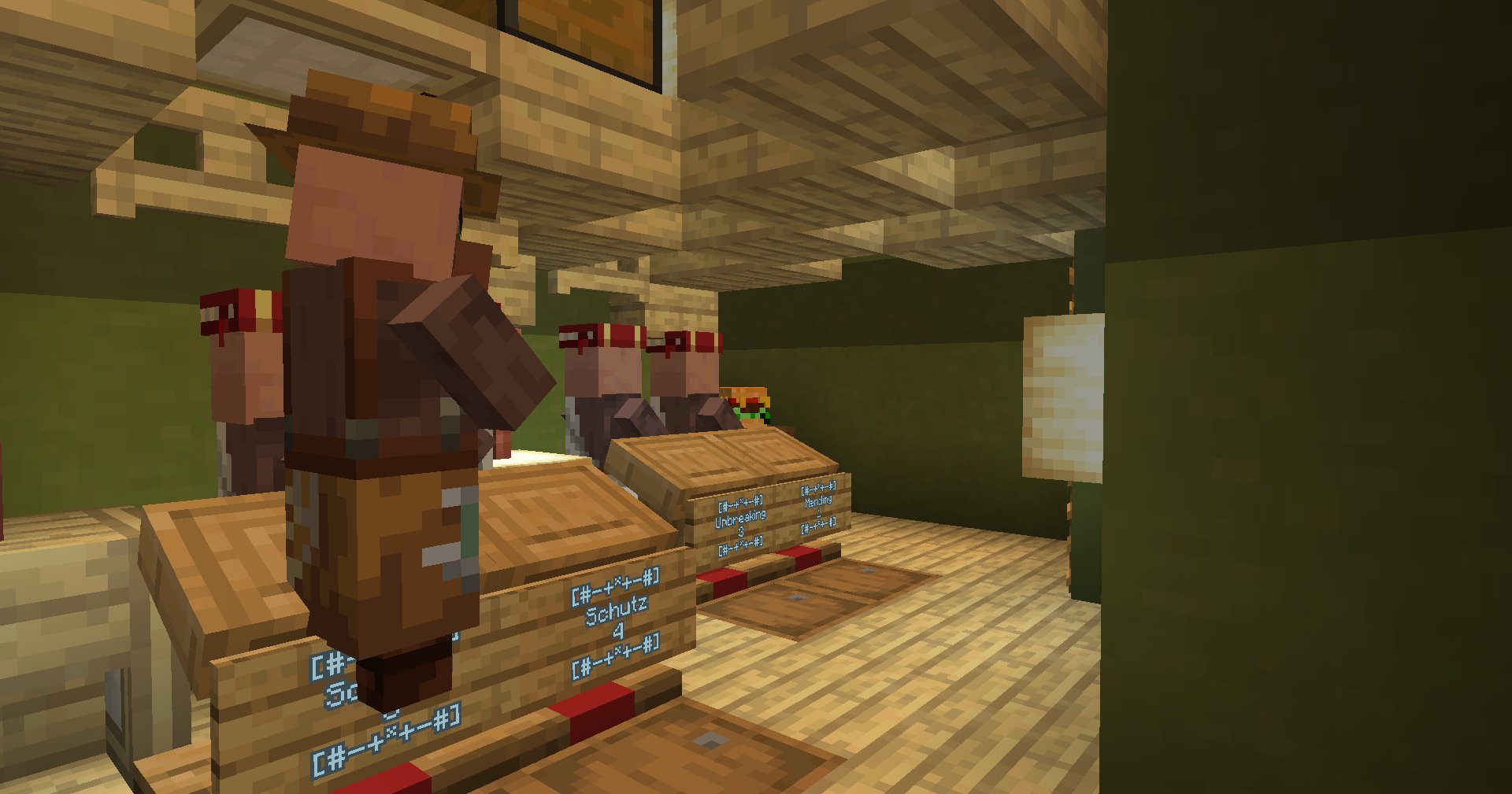 Villager House with interior – additional image