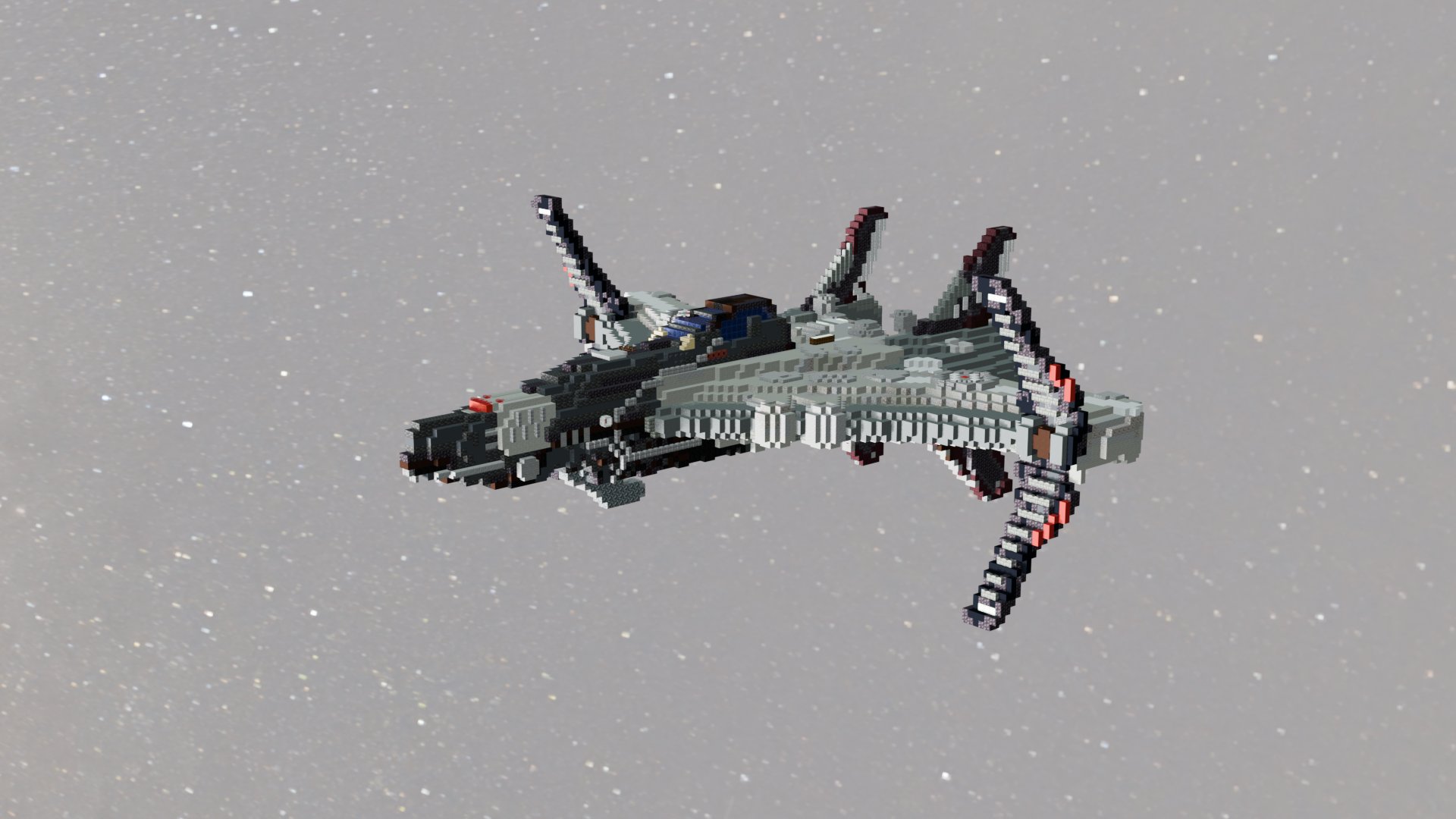 Platinum Missile spaceship – key image