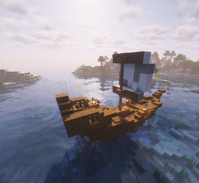 small spruce sailship – additional image