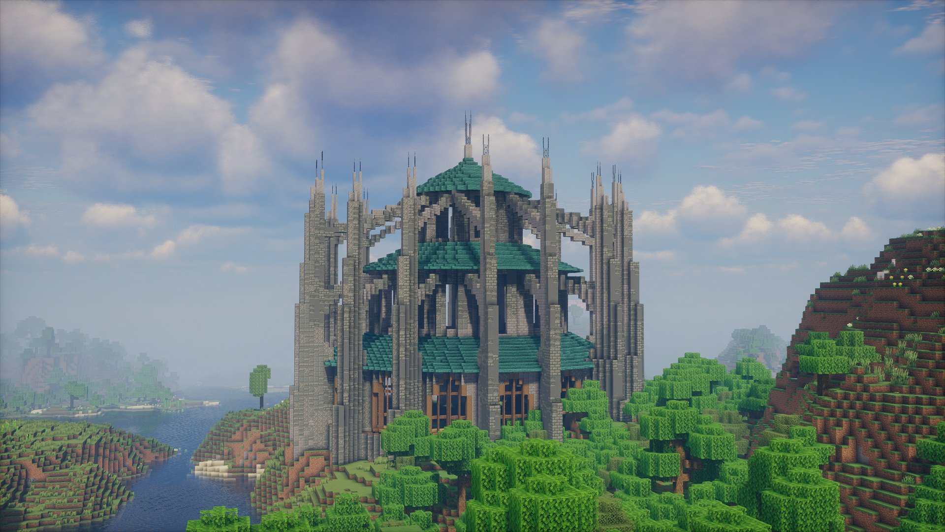 Circular Gothic Catherdral – additional image