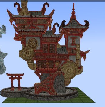 Sci-fy temple – key image