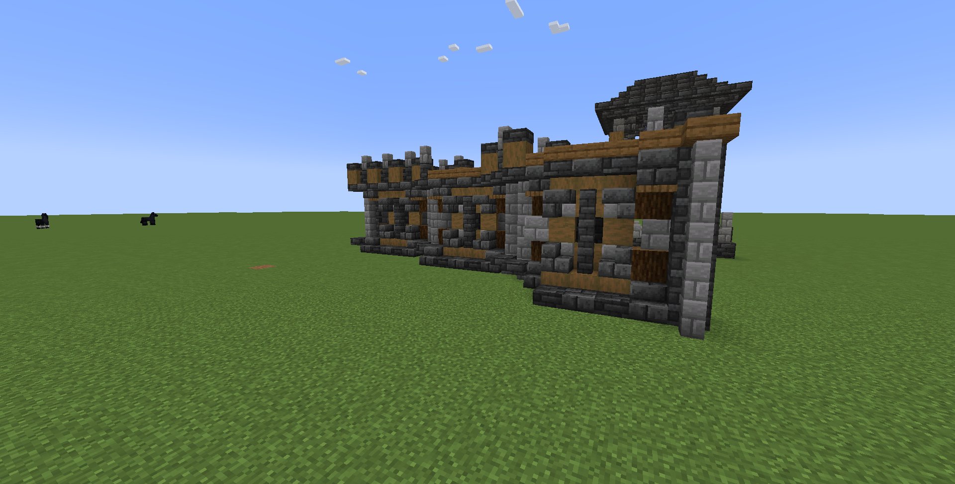 Wall diagonally – additional image
