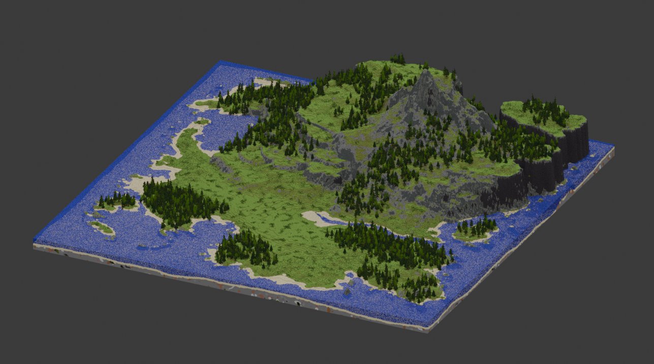 200 Subs Special Custom Island Survival Map 1000x1000 Blocks – additional image