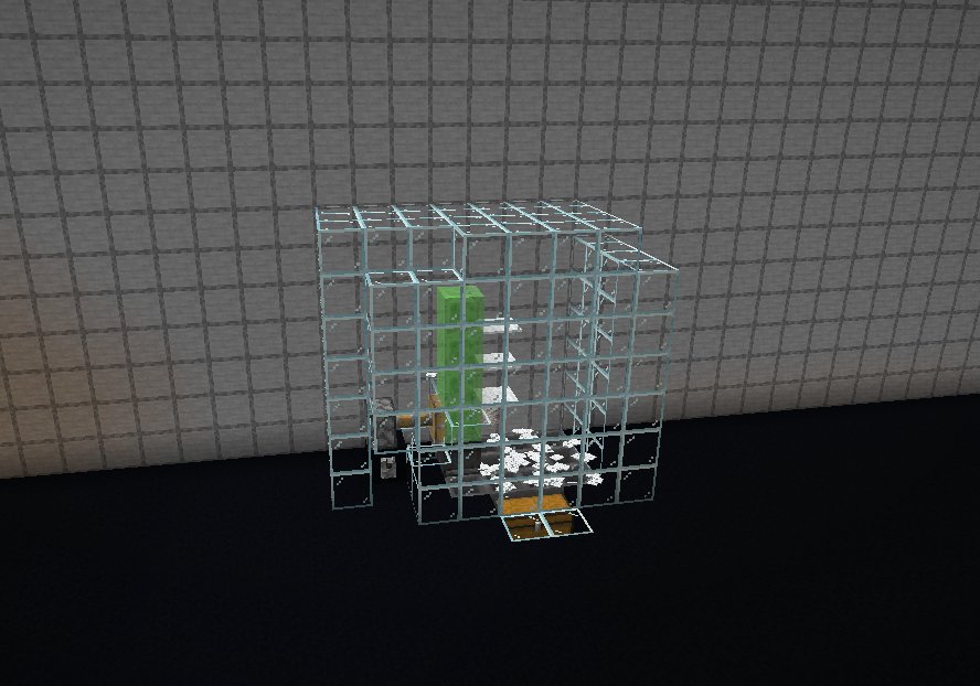 big furnace with auto smelter and carpet, lava bucket, and bamboo farm for fuel – additional image