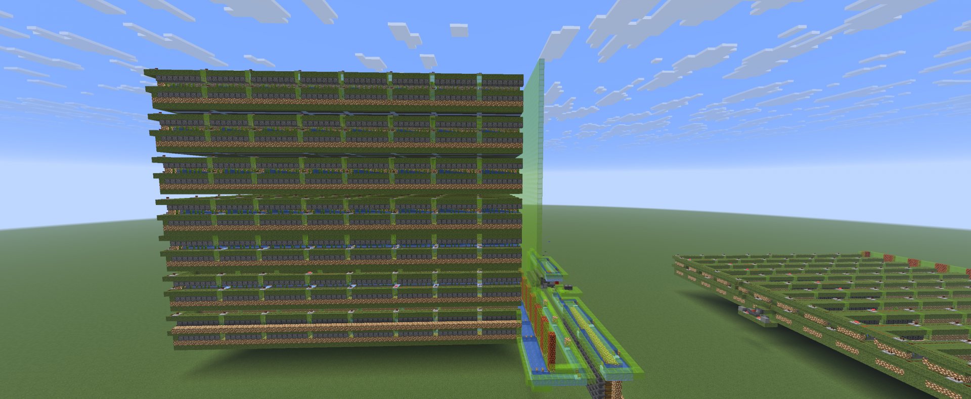 Minecraft Schematic sehr groe bambus farm by fiete | abfielder.com