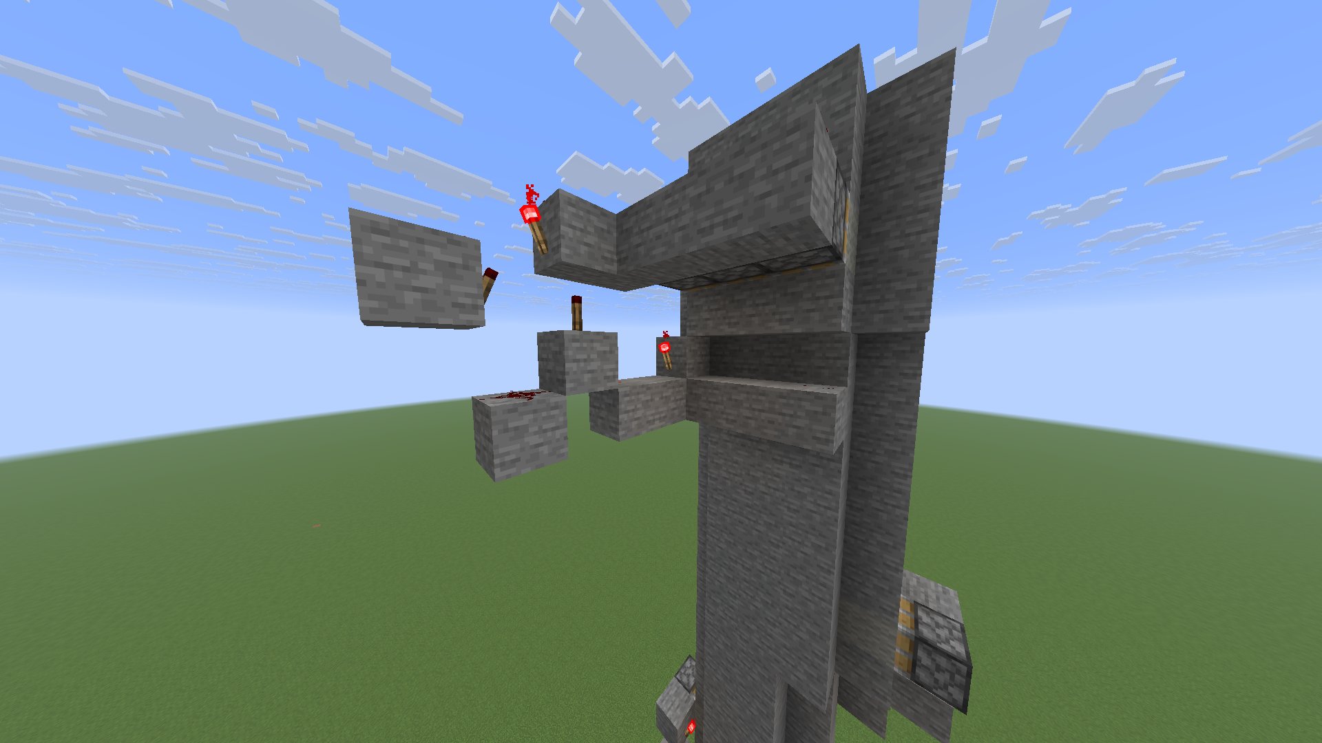 Minecraft Schematic 3x3→1x1 Reduction Funnel by 5zym6k | abfielder.com