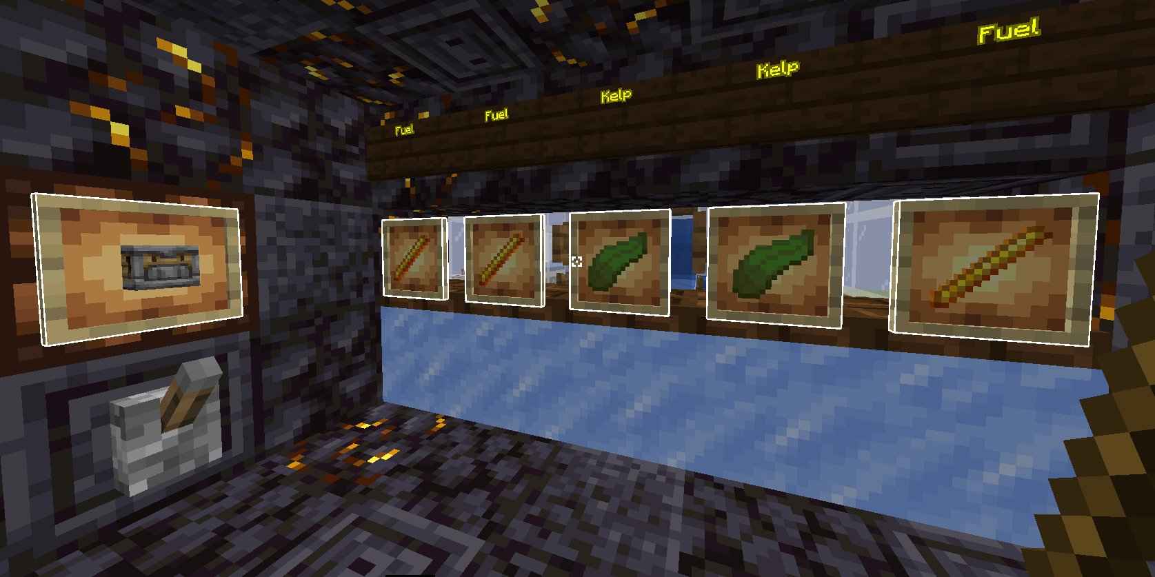 _cerbeeer's auto smelter + kelp block crafter + shulker loader + control room – key image