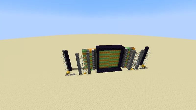 10x10 Piston door – additional image