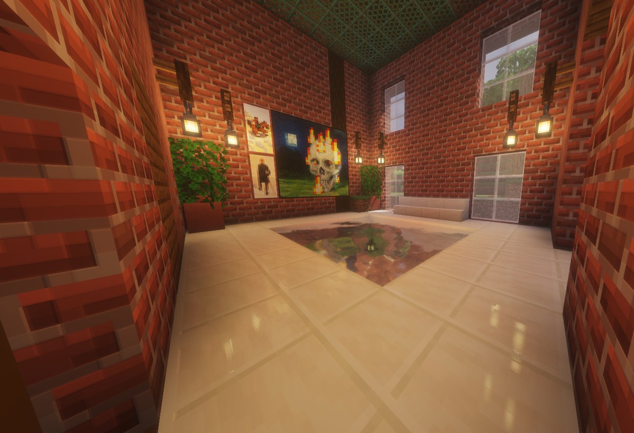 Medieval Brick Survival House Interior Built In – additional image