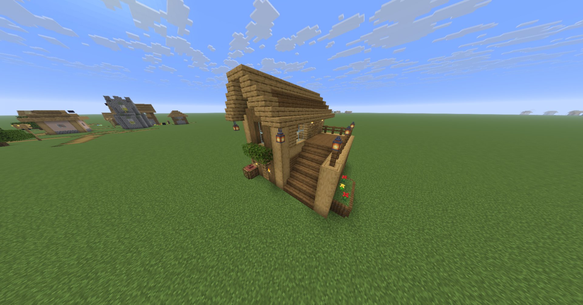 Small Wooden Survival House – key image