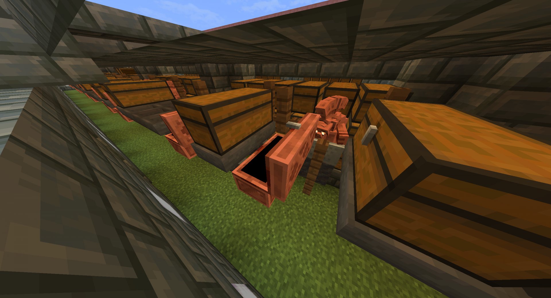 Automatic Copper Golem Chest Room – additional image