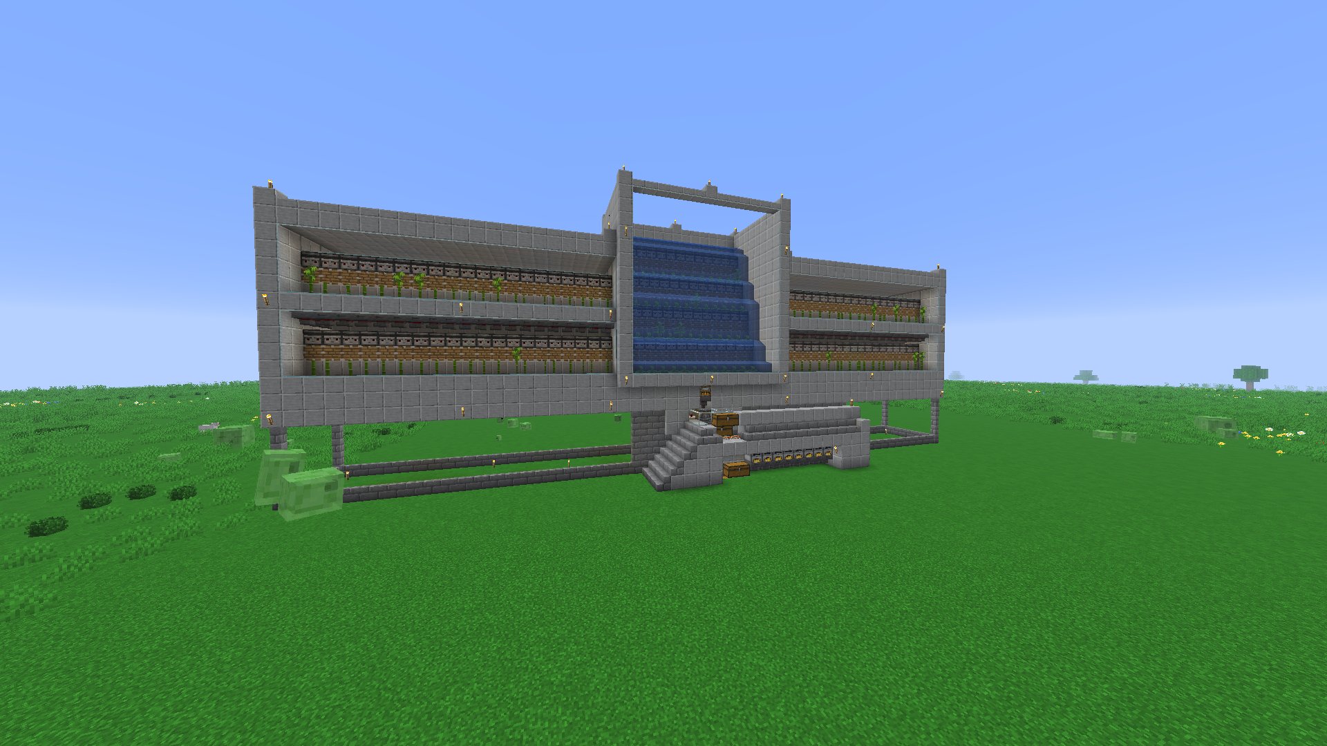 Automatic Super Smelter (Using Kelp and Bamboo farm) – key image