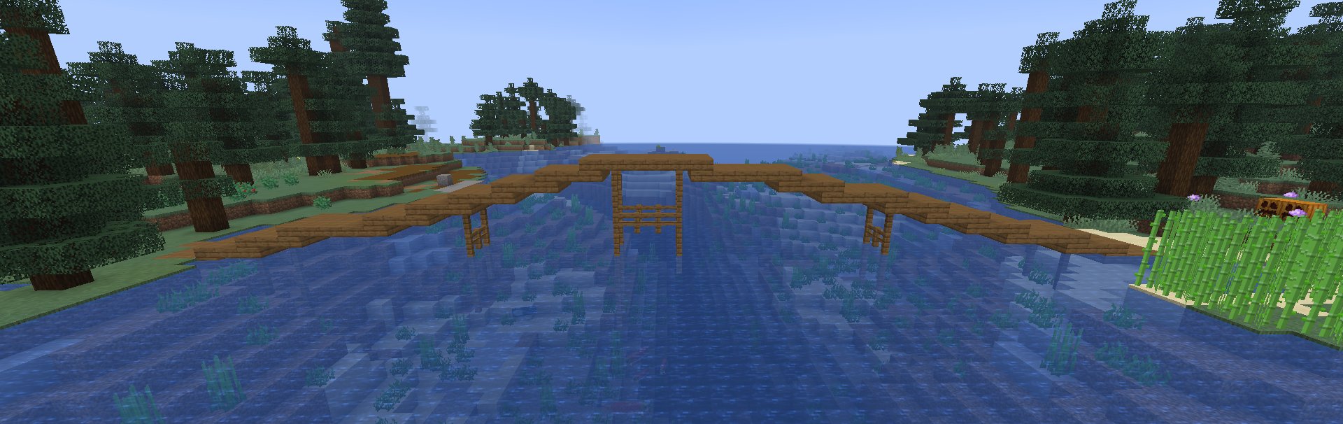 Simple Wooden Bridge – key image