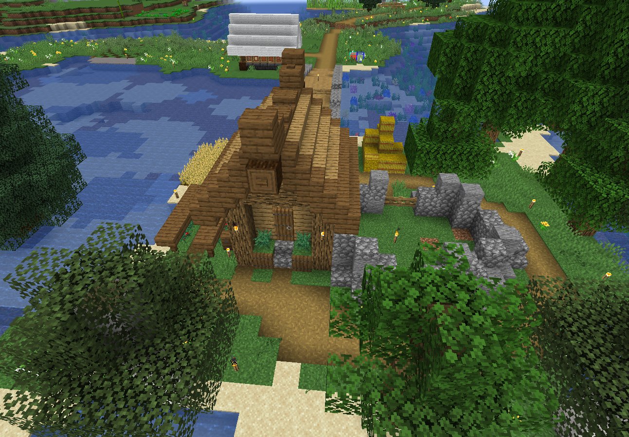 Jxt SMP Season 1 Medieval House – additional image