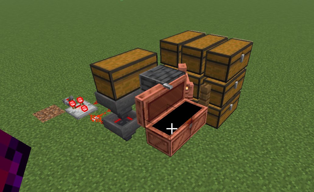Inventory sorter (with copper golems!) – additional image