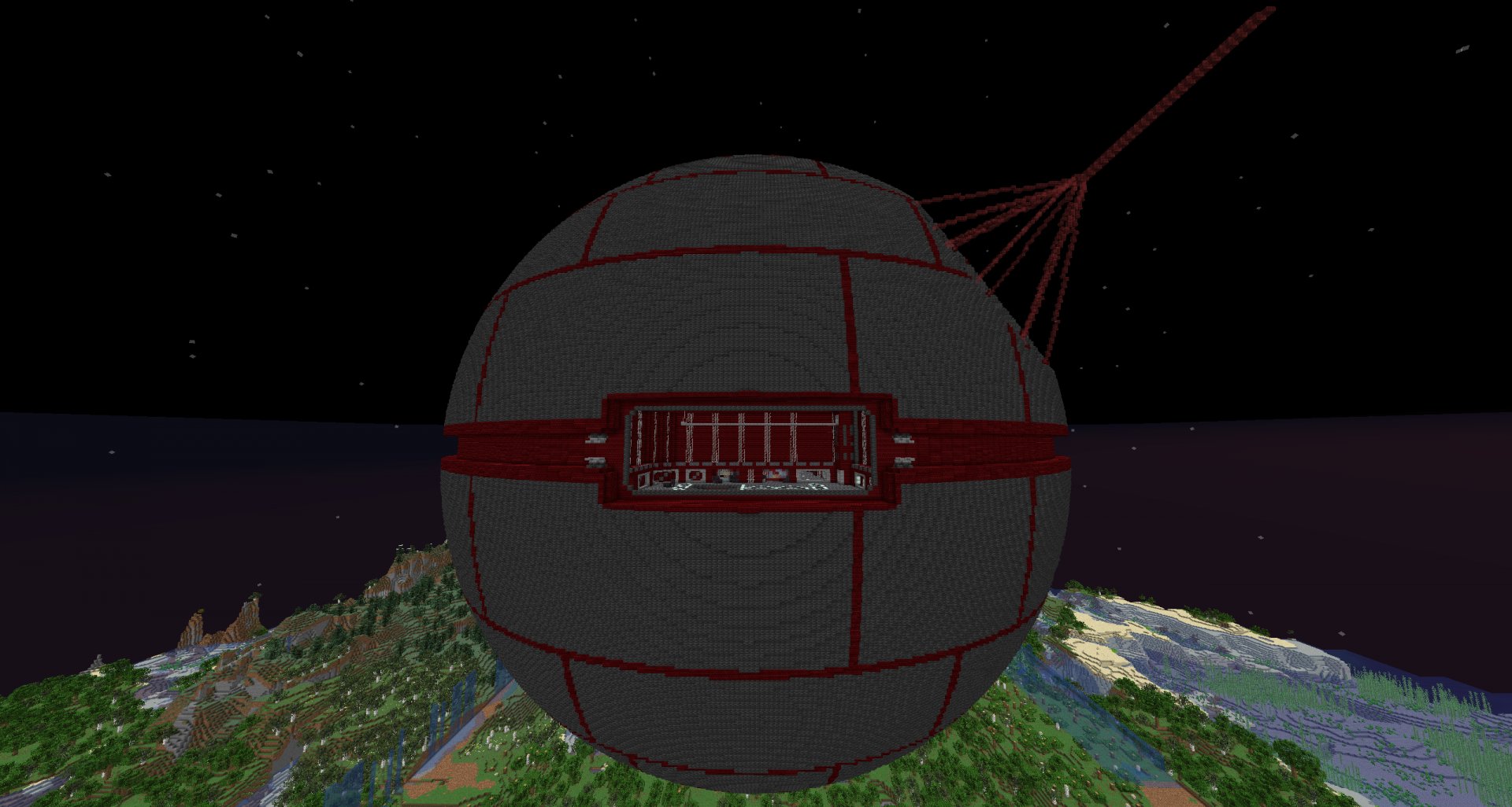 Red Style Death Star By Nyron003 – key image