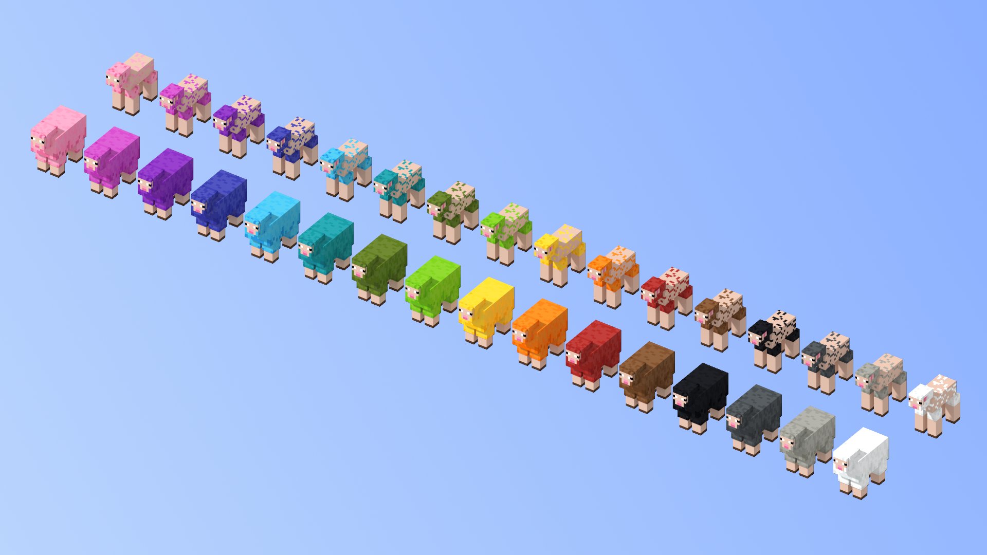 Sheep Mob Statues – additional image