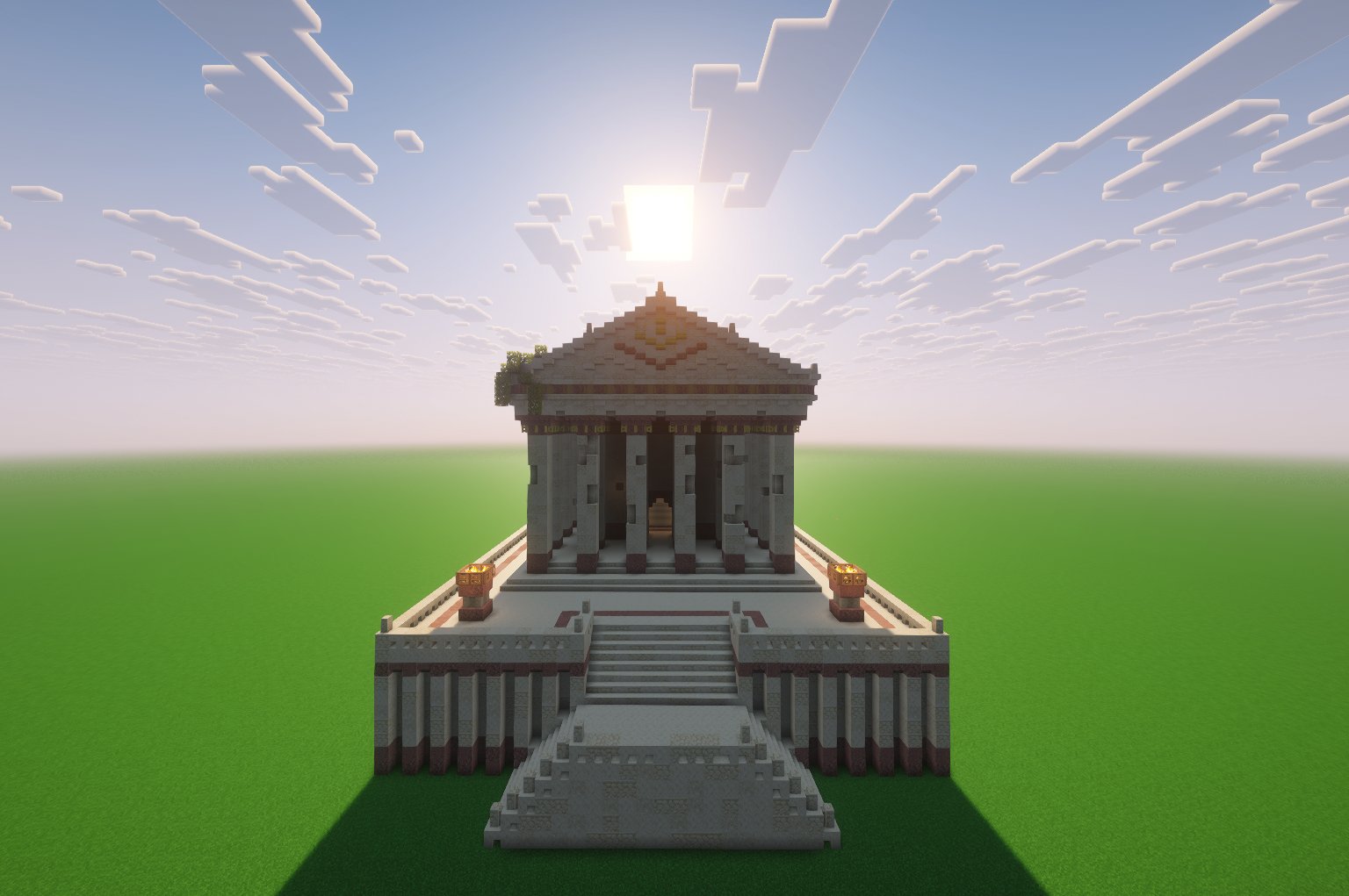 Sandstone Greek Temple Rejected – key image