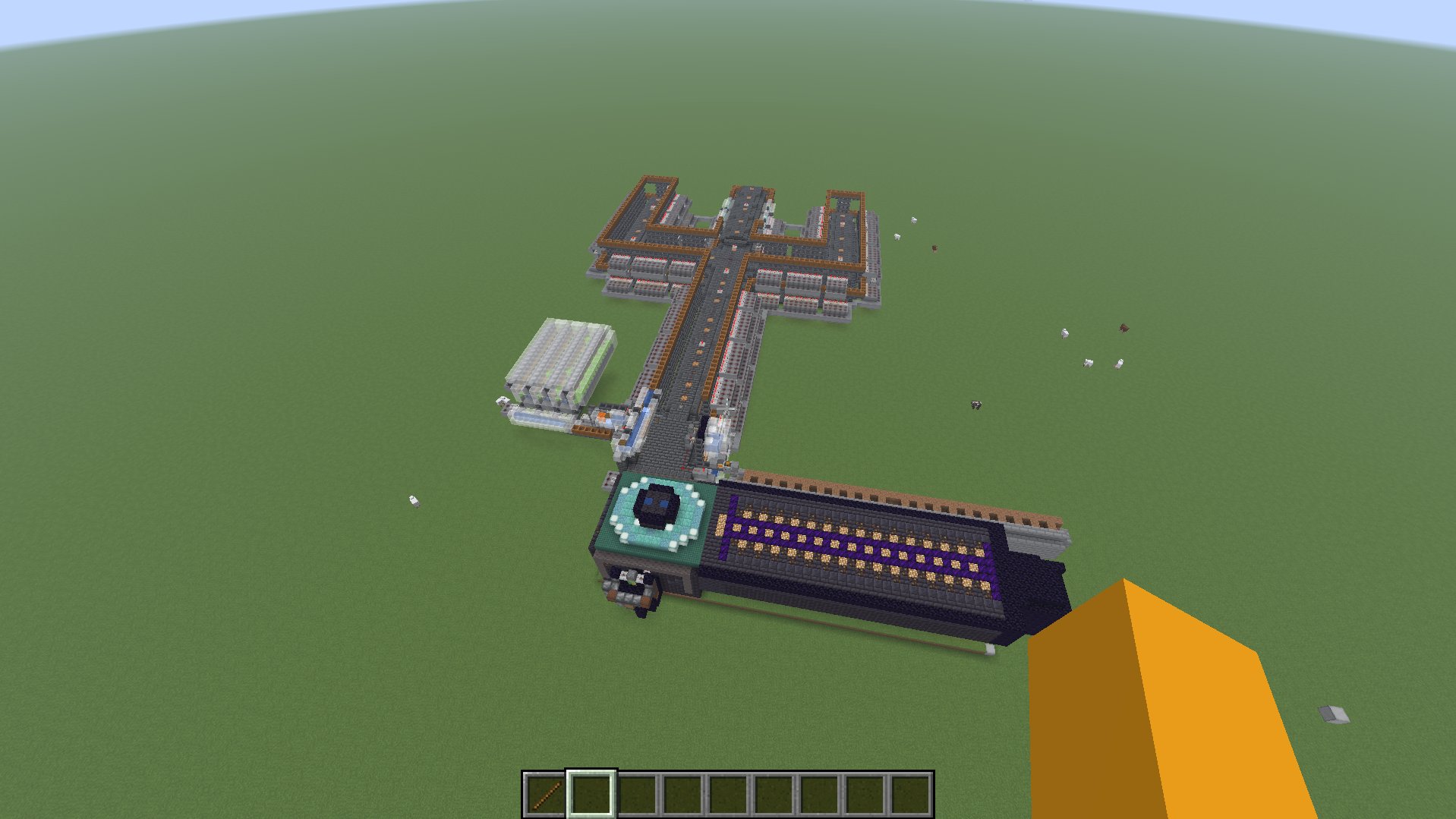 Secret base / stash / auto storage / Villager Trading Hall – additional image