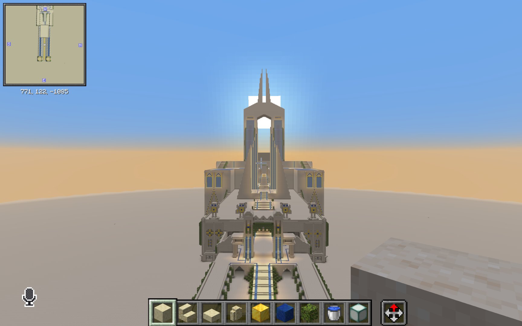 egypt style staircastle – key image