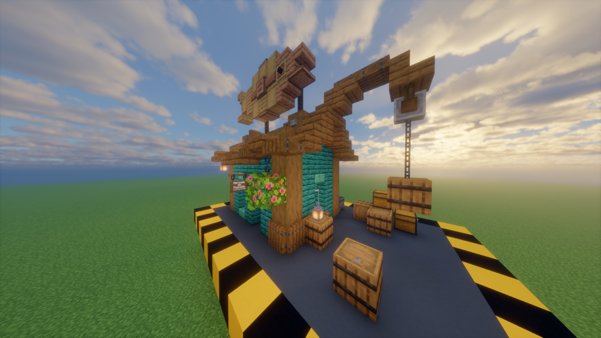 Small Interiorized Fish Market – additional image