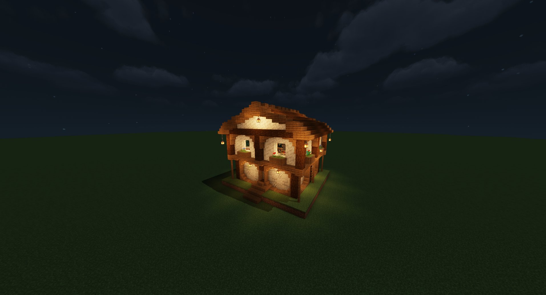 Simple medival house – key image