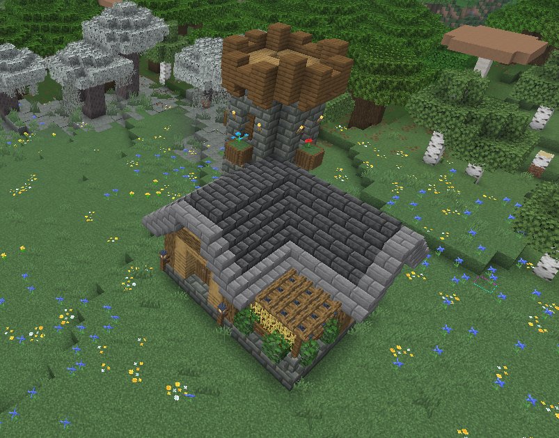 Small starter house with tower – additional image