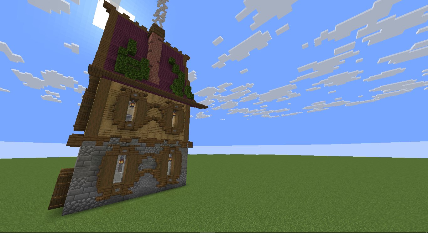 Purple roof house – additional image