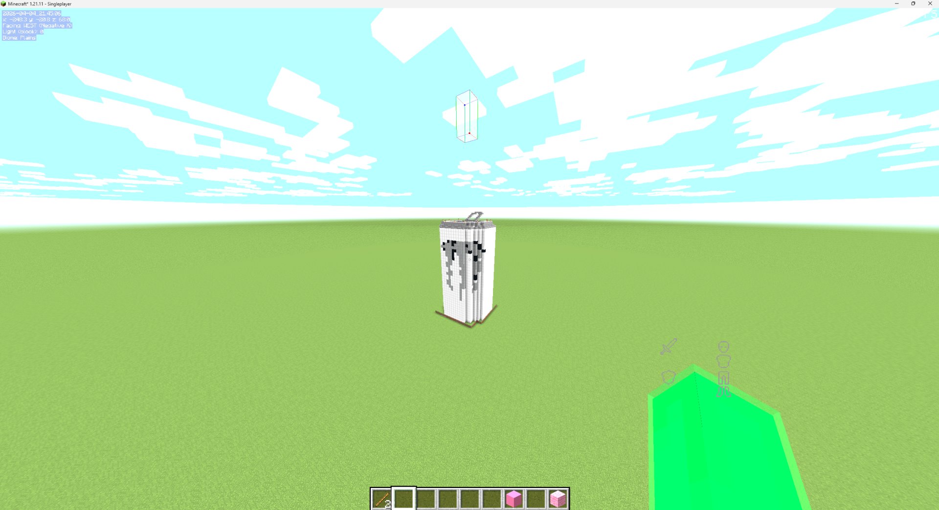 White Monster Can – key image