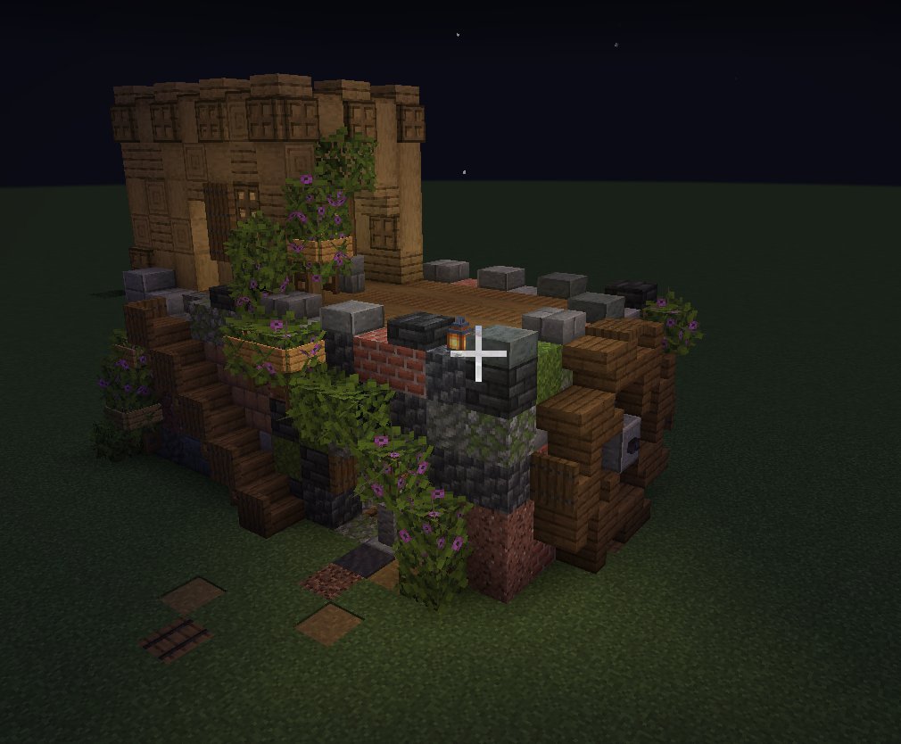 cute little workplace with water wheel. – key image