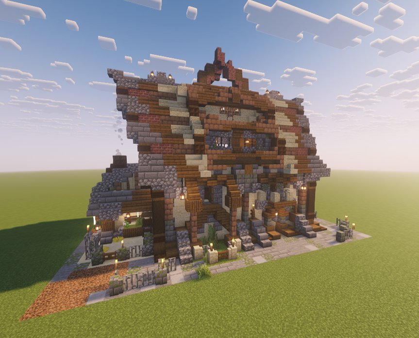 House without interior – additional image