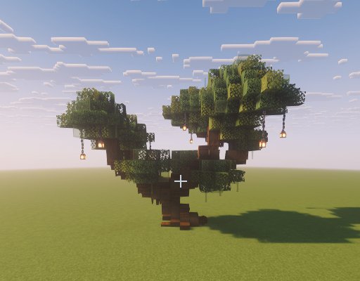 Dark tree in bonsai style – key image