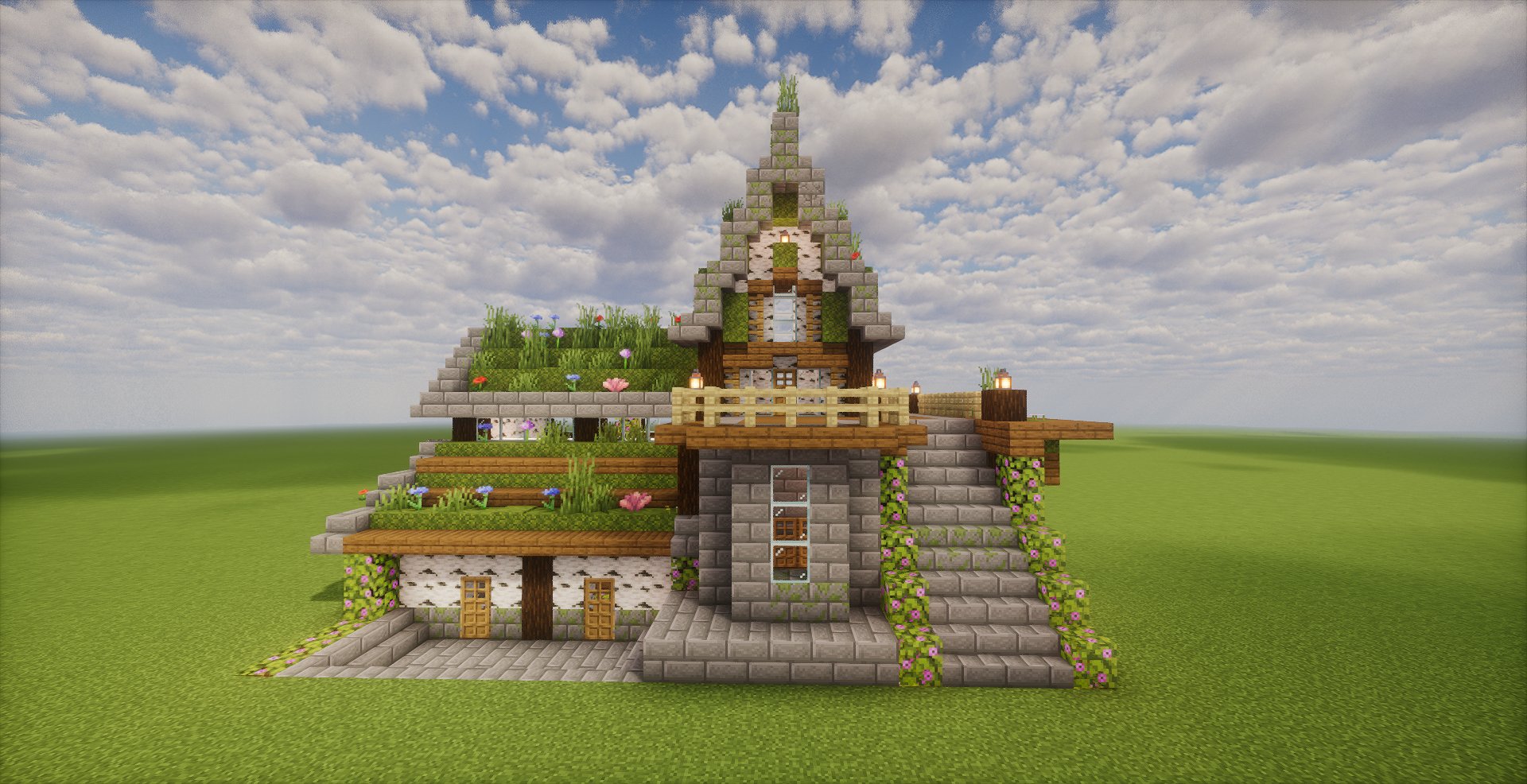 Starter Mossy Medieval House – key image