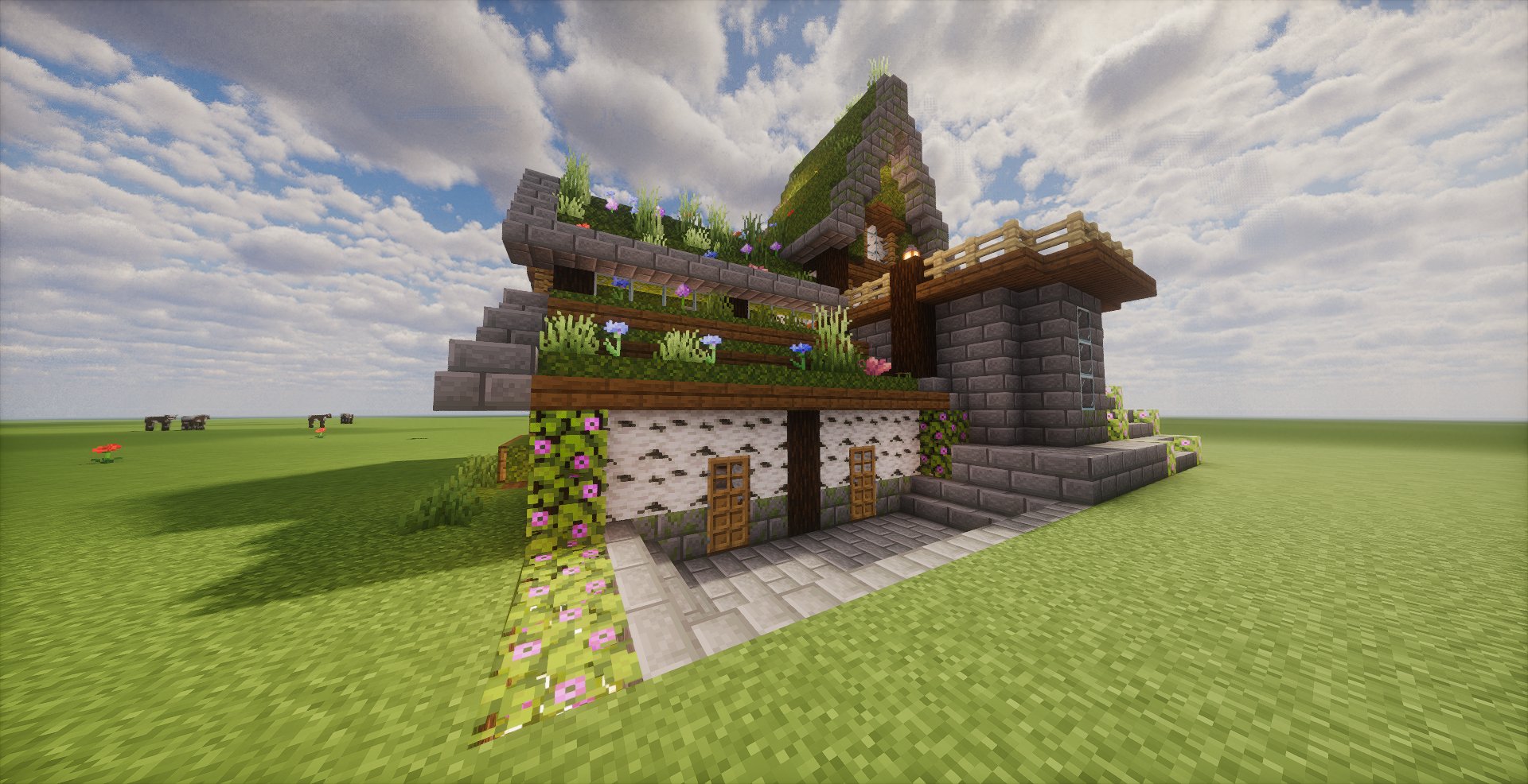 Starter Mossy Medieval House – additional image