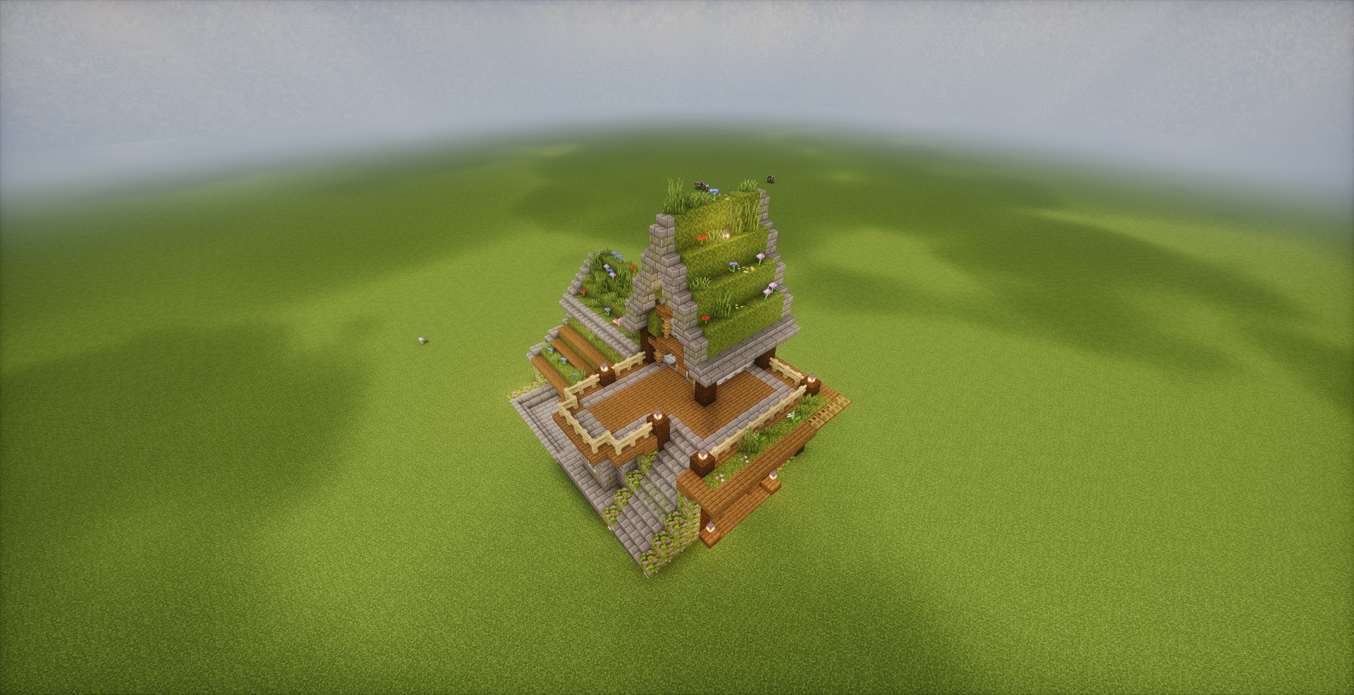 Starter Mossy Medieval House – additional image