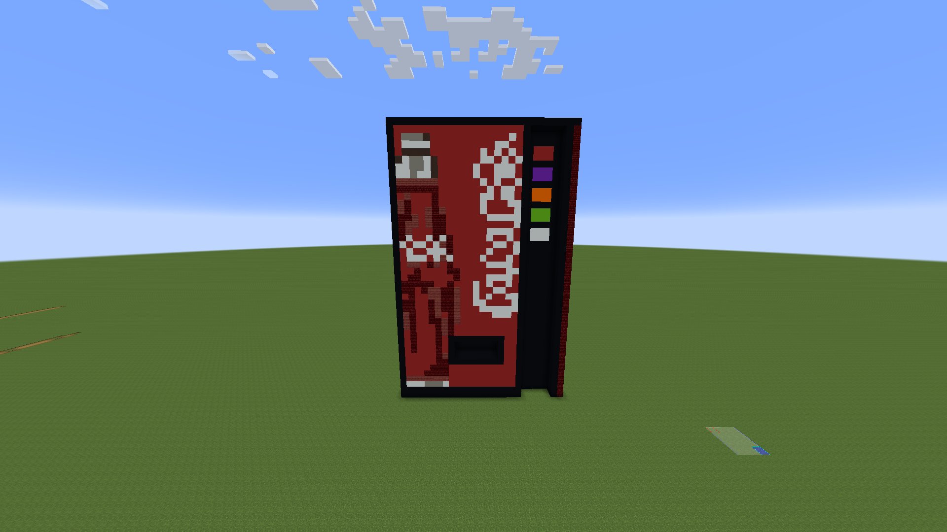 CocaCola vending machine – key image