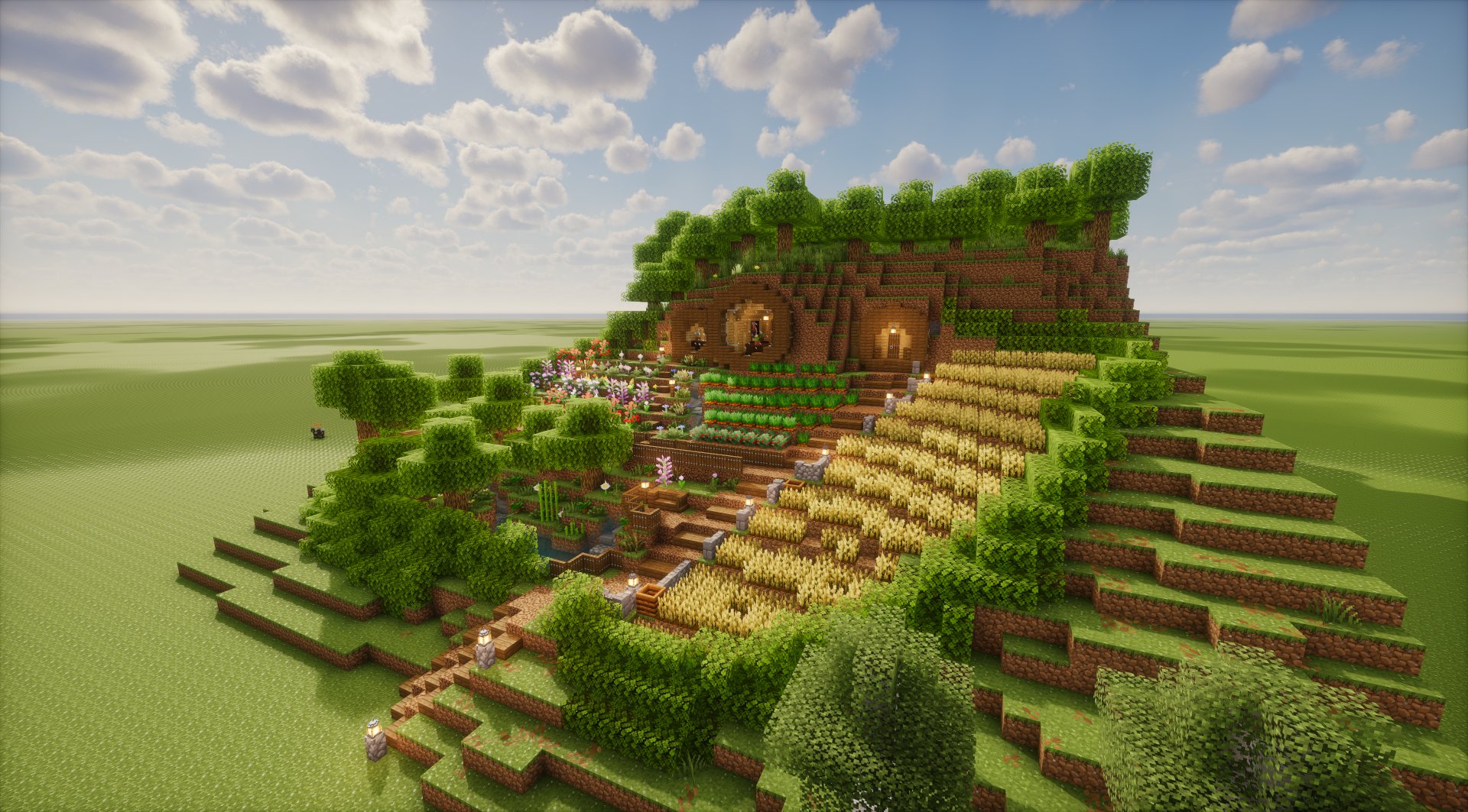 Massive Hobbit Hole (with garden and interior) – additional image