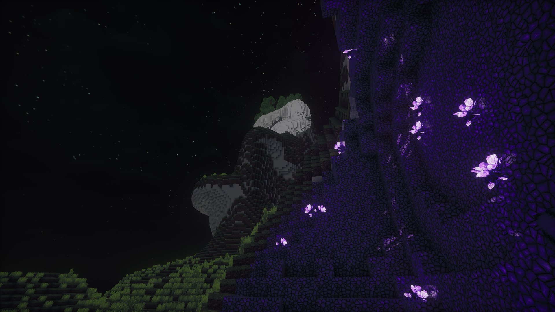Hollow Mountain W Big Cave Lake DETAILED – additional image