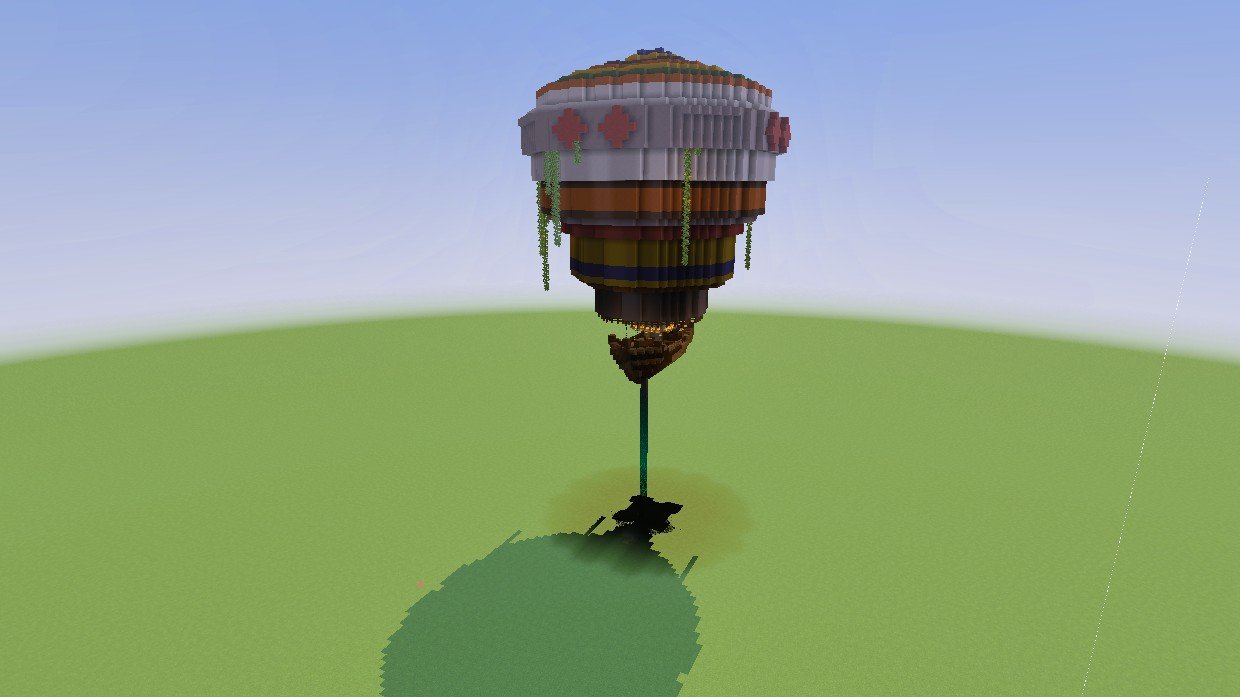 Ballon with Mob Grinder inside – additional image