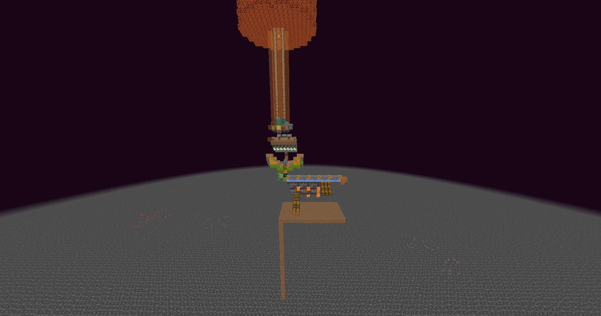 Gnembon's Gold Farm with gold block auto crafter – additional image