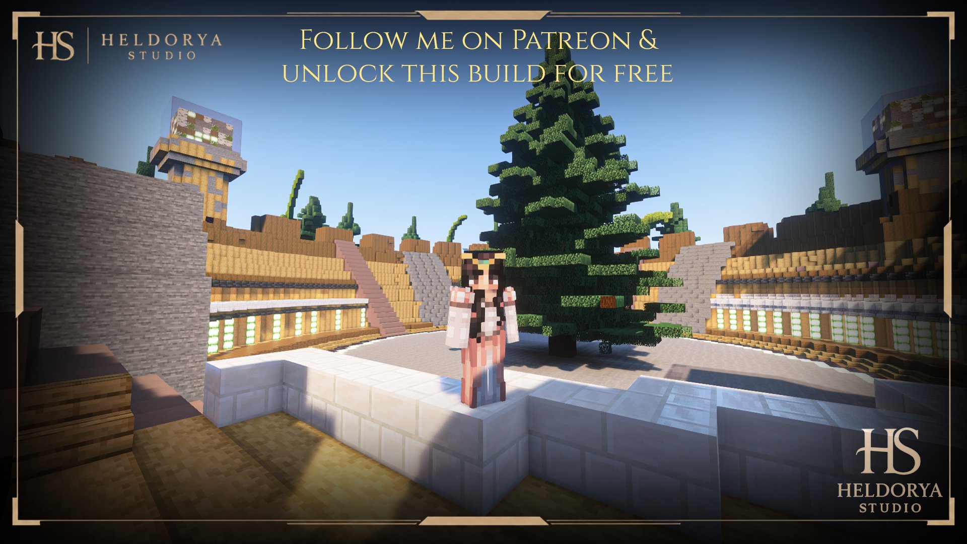 Greenhaven Arena - Nature inspired PvP Arena/ Temple – additional image