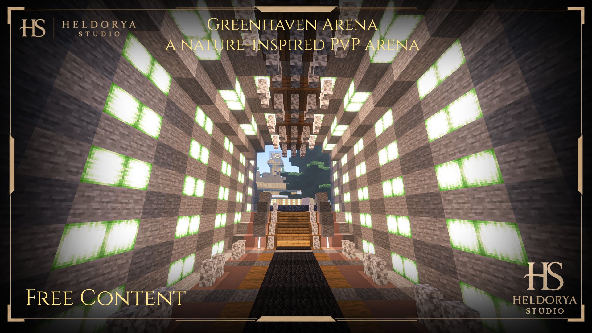 Greenhaven Arena - Nature inspired PvP Arena/ Temple – additional image