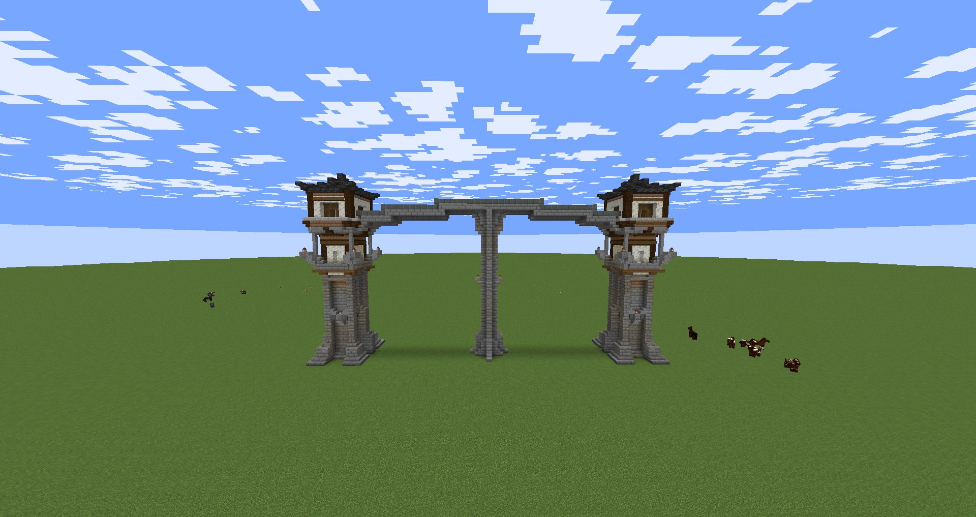 Simple Tower Gate – key image