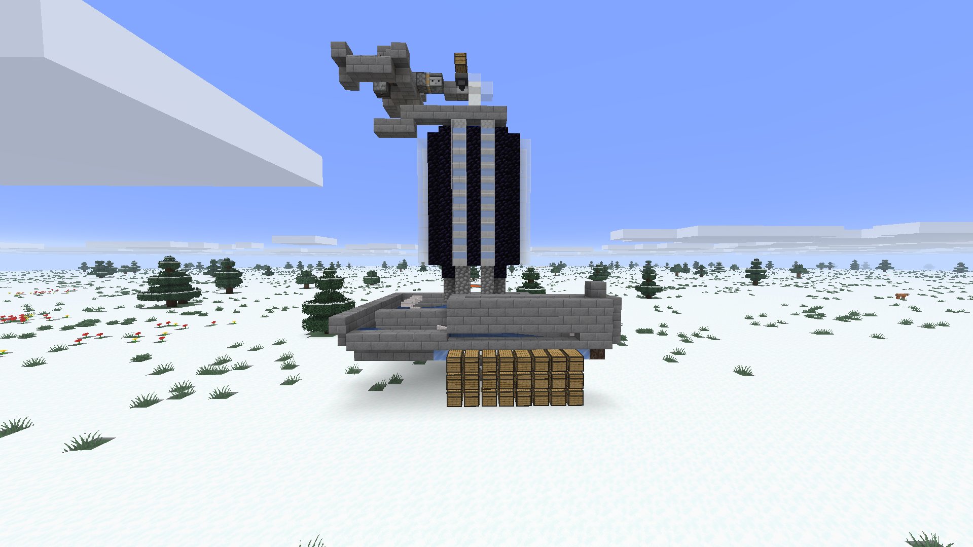Automatic Cobblestone Farm – key image