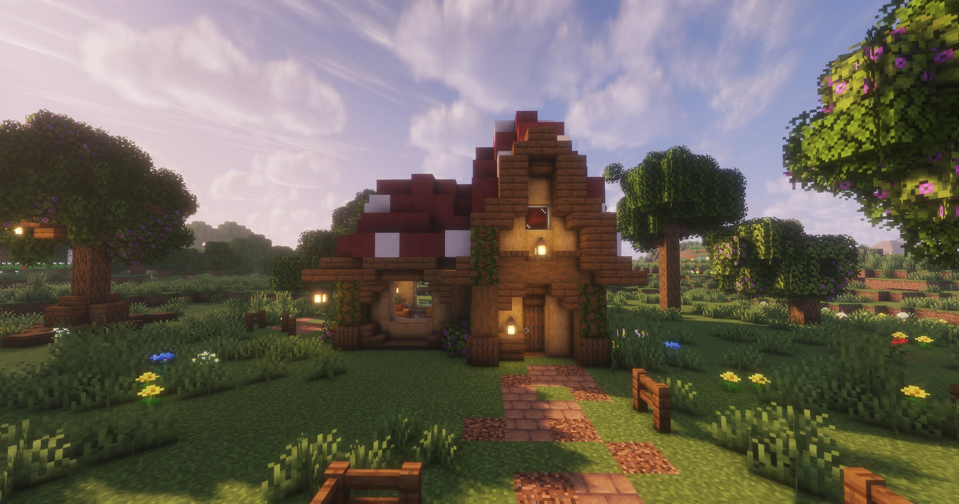 Cozy Mushroom House – key image