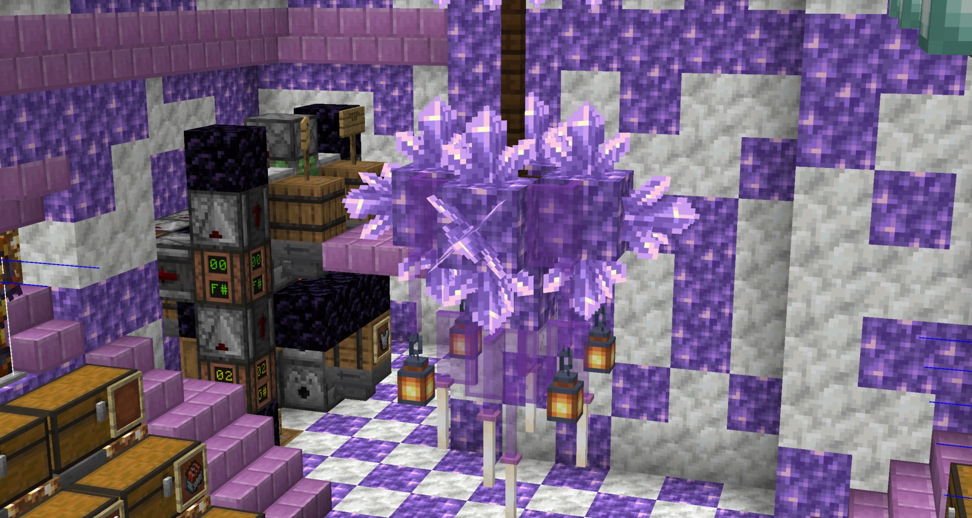 Amethyst stash self made design (for donutSMP) – additional image