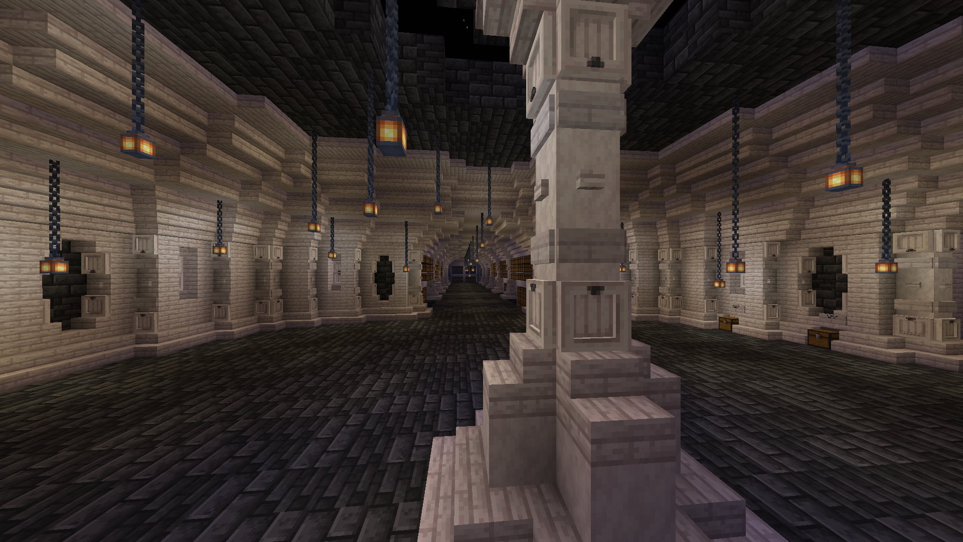 Automatic storage with shulker unloader – additional image