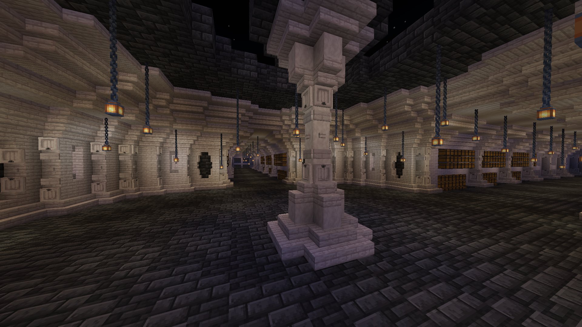 Automatic storage with shulker unloader – additional image