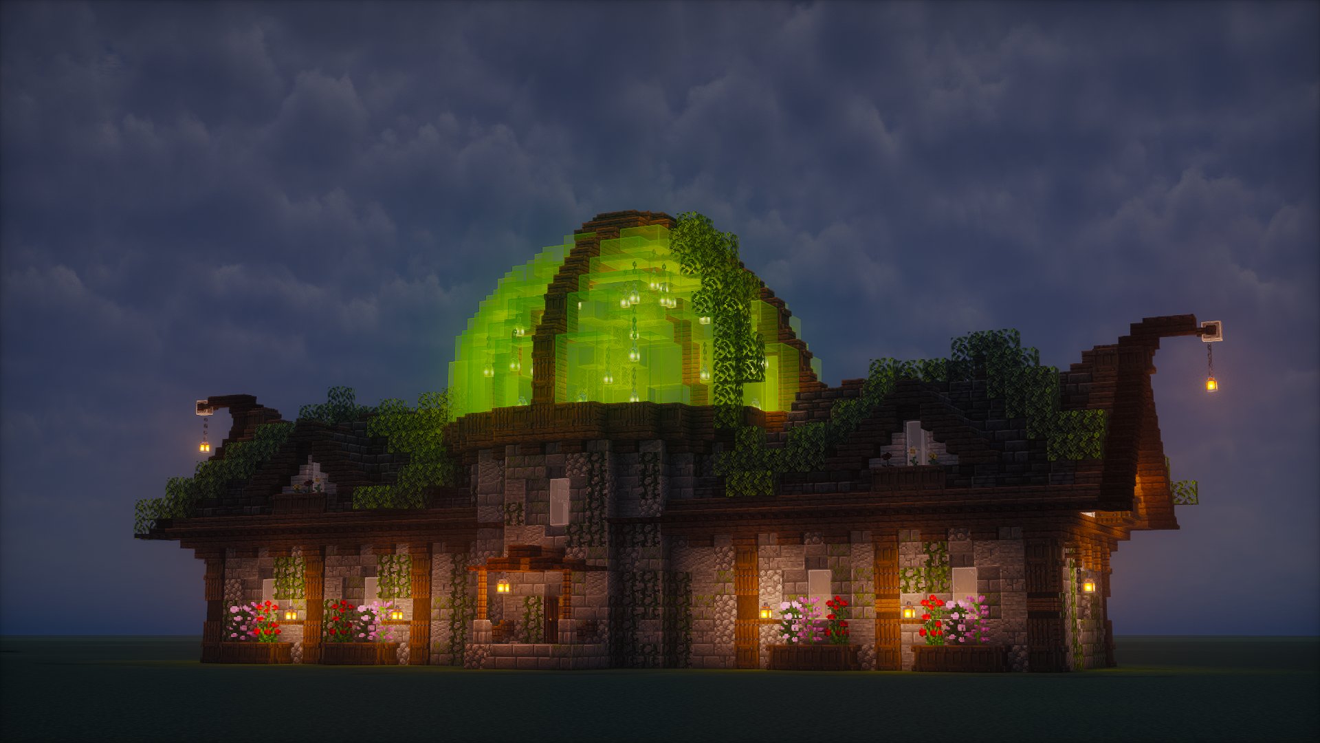 Trading Hall For 56 Villagers – key image