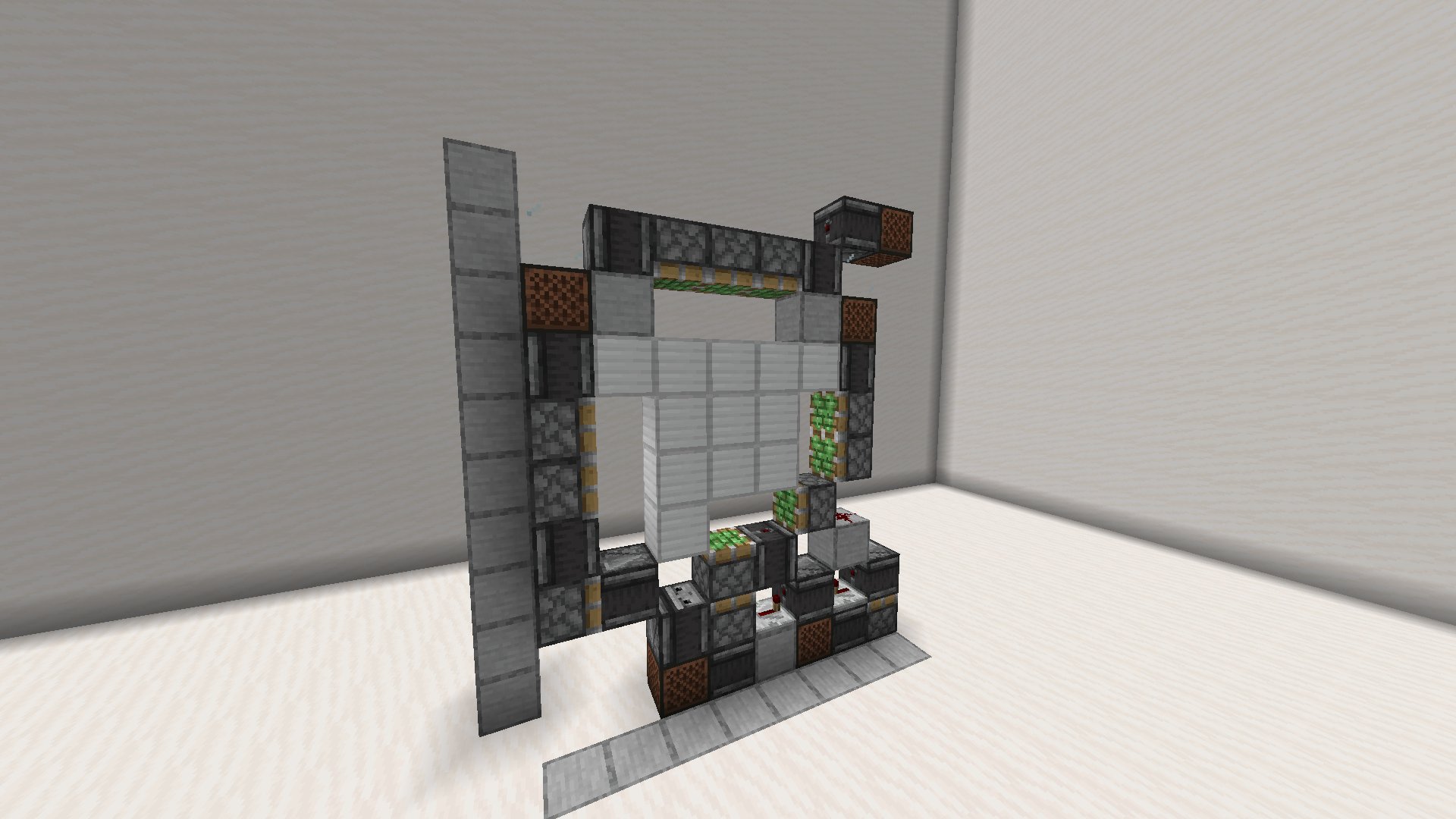 3x3 Piston door – additional image
